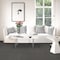 Mohawk Mohawk Basics 24 x 24 Carpet Tile with EnviroStrand PET Fiber in Iron 96 sq ft per carton EQ301-949 - alternate 2